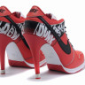 Nike Dunk low Heels "Do The Dew red"