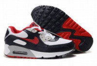 Air Max 90 (black/white/gray/red)(2)