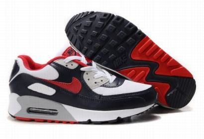 Air Max 90 (black/white/gray/red)(2)