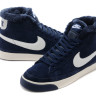 Nike Blazer Hi мех (blue)