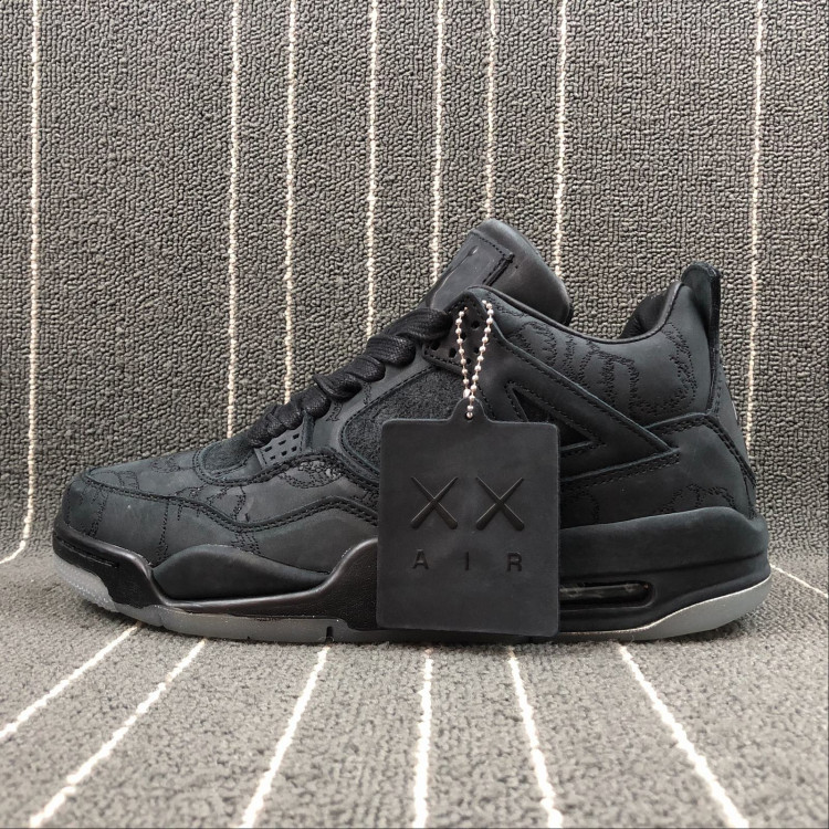 NIKE Air Jordan 4 RETRO KAWS Black