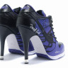 Nike Dunk High Heels purple