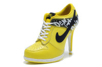 Nike Dunk low Heels " Do The Dew yellow"