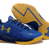 UA Curry One Low blue/yellow