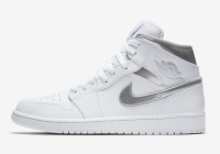 AIR JORDAN 1 MID “METALLIC SILVER”