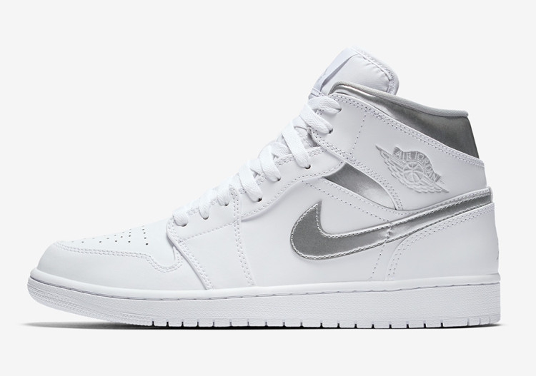 AIR JORDAN 1 MID “METALLIC SILVER”