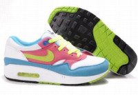 Air Max 87 white/blue/pink/green