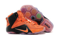 LeBron James 12 orange-black