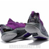 Under Armour Curry 5 Low purple camouflage dark gray white