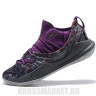 Under Armour Curry 5 Low purple camouflage dark gray white