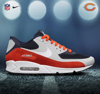 Air Max 90 Hyperfuse Premium Draft 2012 Chicago Bears