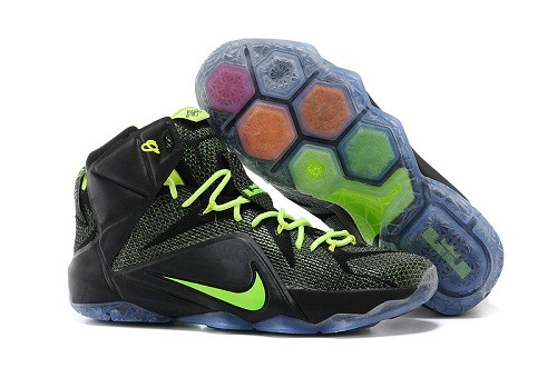 LeBron James 12 black-volt