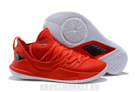 Under Armour Curry 5 Low rich red white