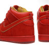 Nike Dunk SB High Red/gold