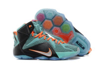 LeBron James 12 Green-Grey-Orange