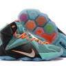 LeBron James 12 Green-Grey-Orange