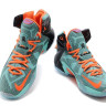 LeBron James 12 Green-Grey-Orange