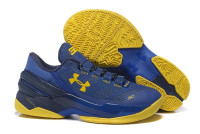 UA Curry Two Low blue/yellow
