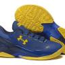 UA Curry Two Low blue/yellow