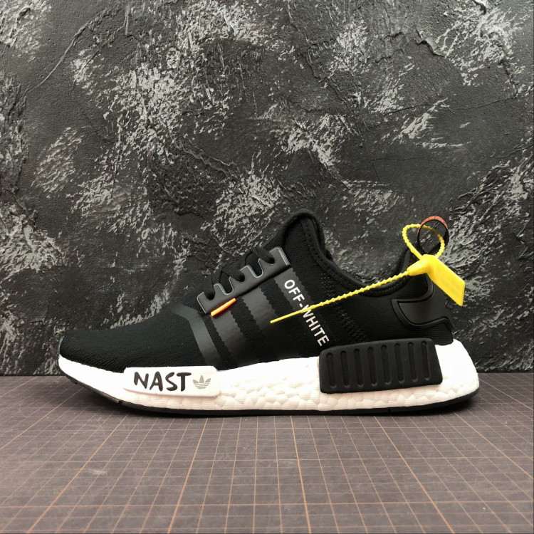 ADIDAS NMD BOOST x OFF-WHITE NAST black white DA8865