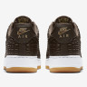 Air Force One Low brown croc