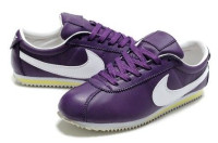 cortez женские Leather purple/white