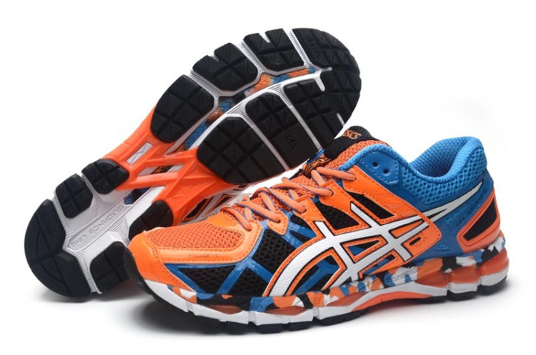 ASICS GEL KAYANO 21 orange/blue/black