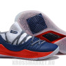 Under Armour Curry 5 Low White blue red