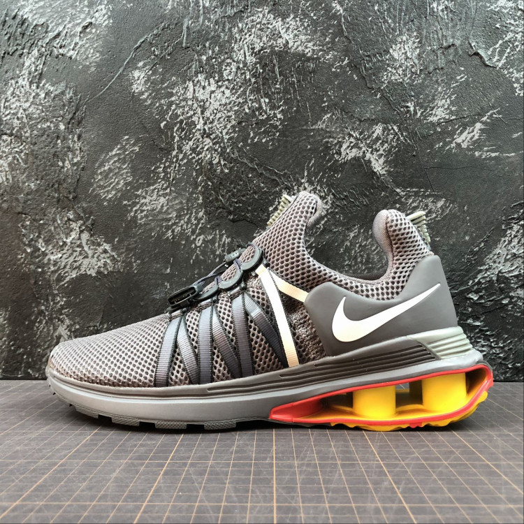 Nike Shox Gravity Luxe gray orange white AQ8553-006