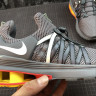 Nike Shox Gravity Luxe gray orange white AQ8553-006