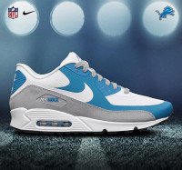 Air Max 90 Hyperfuse Premium Draft 2012 Detroit Lions