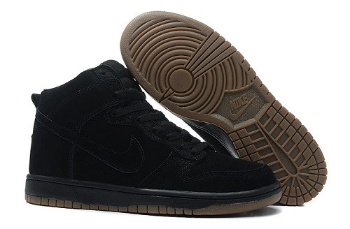 Nike Dunk High black/brown