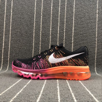 NIKE FLYKNIT MAX 2014 black purple orange