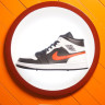 Air Jordan 1 Mid AJ1 1 554724-075 