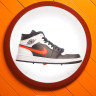 Air Jordan 1 Mid AJ1 1 554724-075 