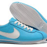 cortez женские Leather skyblue/white