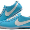 cortez женские Leather skyblue/white