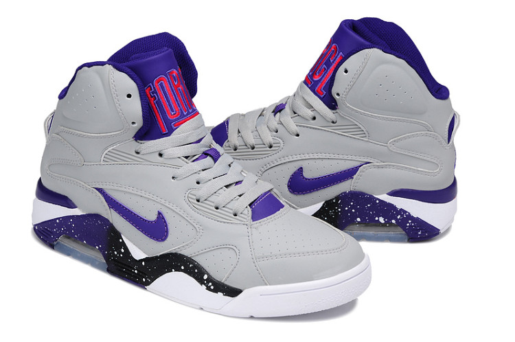 Nike Air Force 180 Mid  Wolf Grey/Court Purple