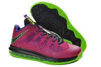 LeBron James X 10 low “Raspberry Red”