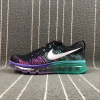 NIKE FLYKNIT MAX 2014 Black Purple Green