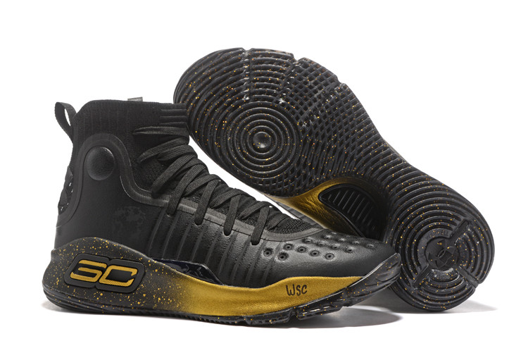 Under Armour Curry 4 Black/Gold