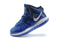 Nike Lebron 8 v.2 white/blue