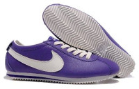 cortez женские Leather purple/white2