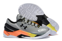 UA Curry Two Low grey/orange/white