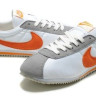 cortez женские Nylon white/gray/orange