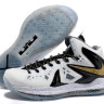 LeBron 10 X PS Elite White/Gold
