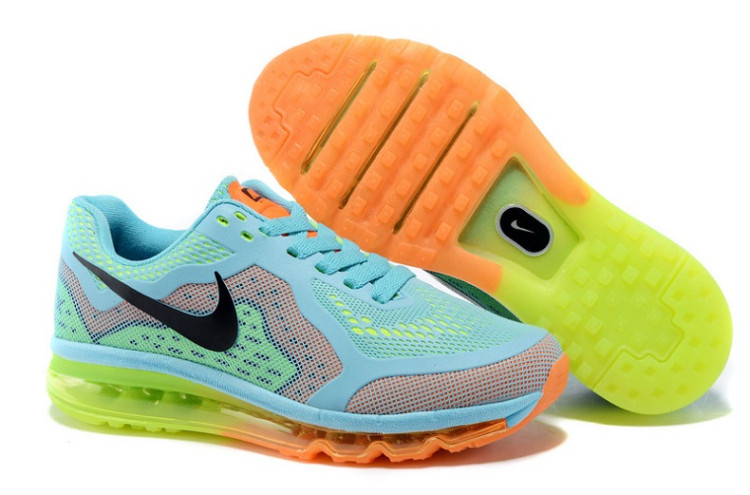 Air max 2014 kid blue/salat/orange