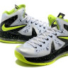 LeBron 10 X PS Elite gray/black/volt