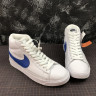 Nike Blazer MID RETRO white blue 845054-100