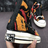 Converse x UNDEFEATED Chuck 70 Black Yellow White 162881C
